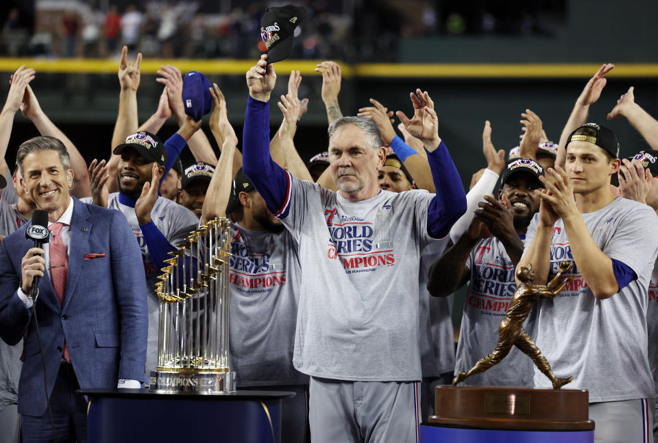 Bruce Bochy。(Photo by Harry How/Getty Images)