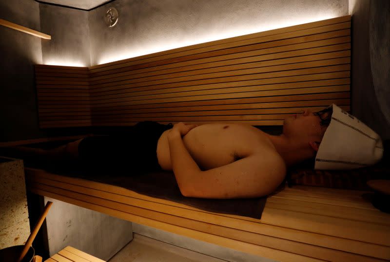 Japanese sauna offering private Finnish-style rooms gains popularity amid COVID