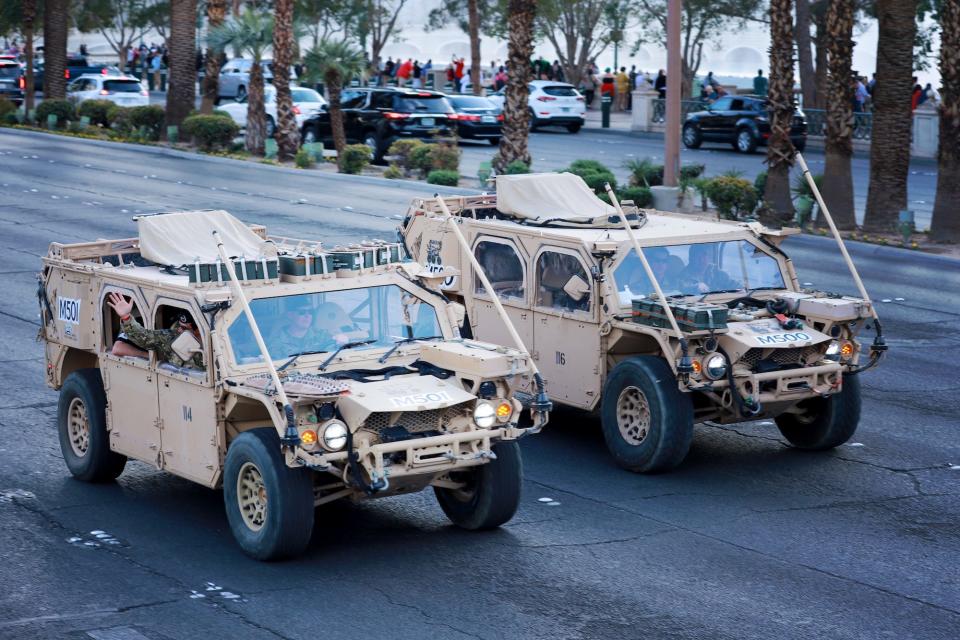 Army Special Forces Green Berets Las Vegas Ground Mobility Vehicle