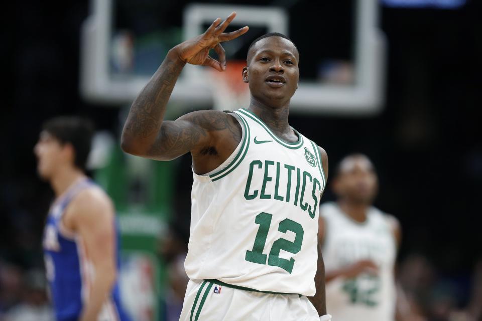 Terry Rozier would have no shortage of interested parties if the Celtics decide to put him on the trade block. (AP Photo)