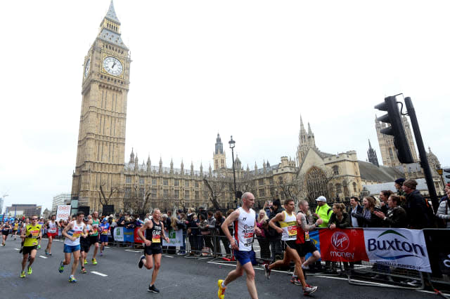 Is it going to snow for the London Marathon?