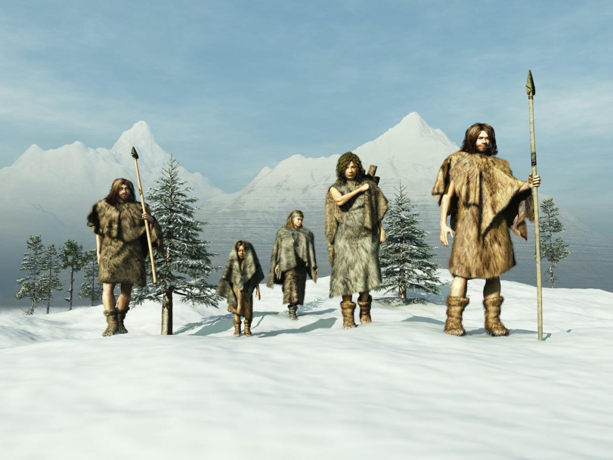 During the Ice Age, hunter-gatherer societies built sedentary settlements. (Shutterstock)