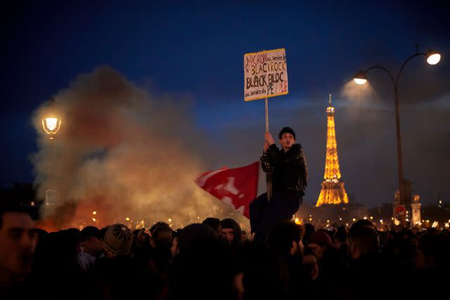 Kieran Ridley / Getty proteste à Paris