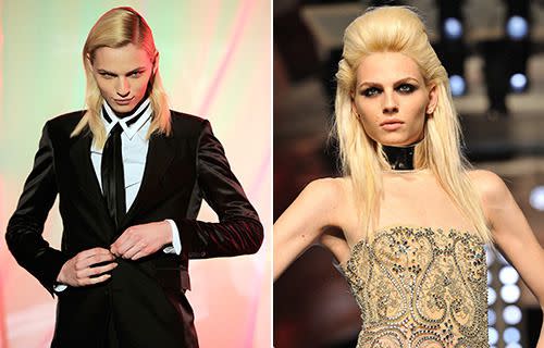 Andreja Pejic has walked both men's and women's runway shows. Photo: Getty Images