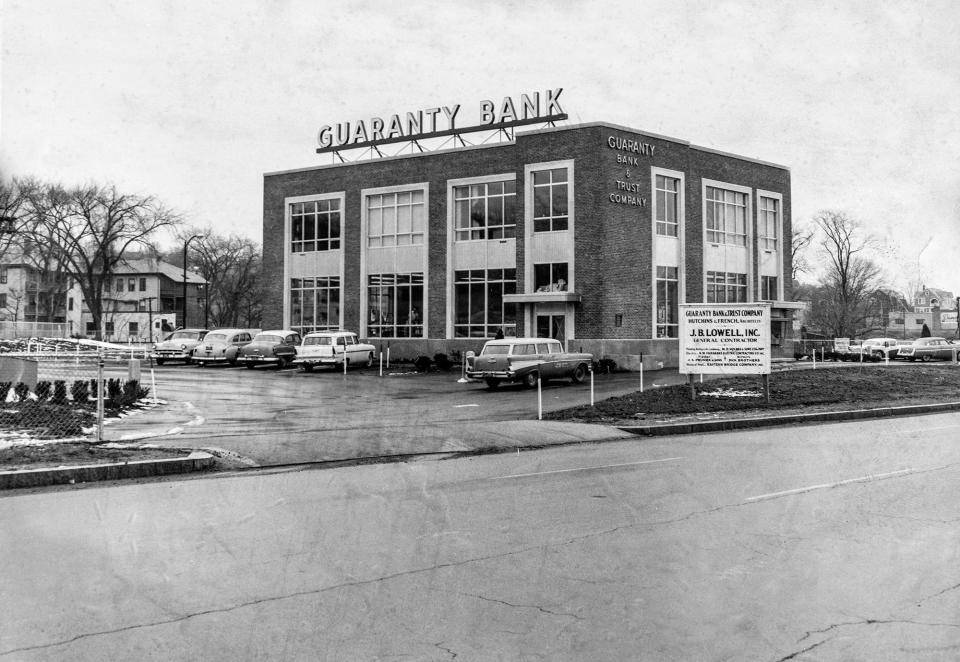 Guaranty Bank & Trust Co., headquartered in downtown Worcester, opened this branch in early 1958.