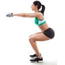 <div class="caption-credit"> Photo by: Thinkstock</div><div class="caption-title">Squat</div>As exercise physiologists study and better understand the core, more and more are recommending that we think of our core not just as the stomach and lower-back area, but also as our entire pillar (meaning everything except our legs, arms, and head). To really strengthen your core, fitness professionals recommend strengthening the muscles that tie in to your pillar like your glutes. And what's one of the best ways to fire those glutes? <a rel="nofollow noopener" href="http://www.shape.com/fitness/exercises/goblet-squat" target="_blank" data-ylk="slk:Deep squats;elm:context_link;itc:0;sec:content-canvas" class="link ">Deep squats</a>, baby!