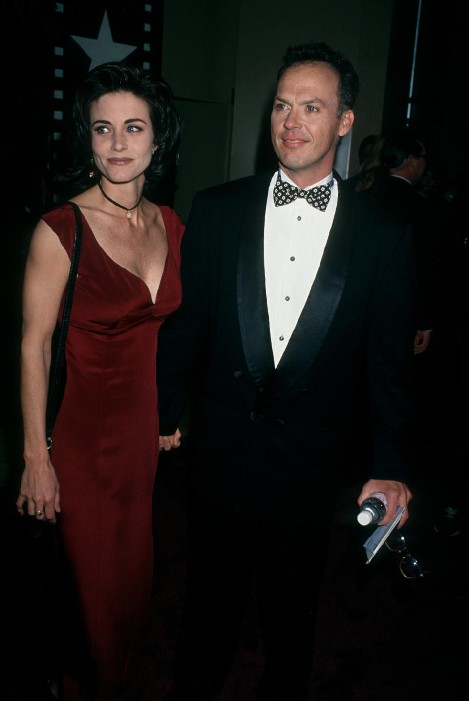 Michael Keaton y Courteney Cox