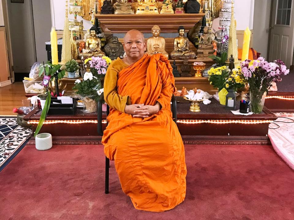 Venerable Utha Champoo is the Lao Dhammaram Buddhist temple's monk. He says New Year celebrations known as Boun Pi Mai, centers around the tale of a King who lost his head after losing a bet.