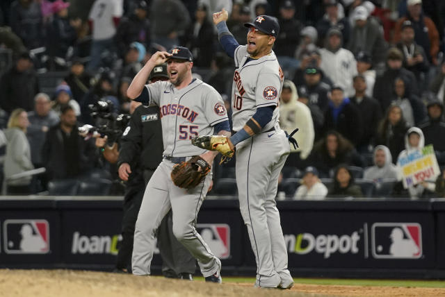 MLB Network on X: The @astros are #WorldSeries bound! RETWEET for a chance  at their @MajesticOnField World Series hoodie or go to    / X