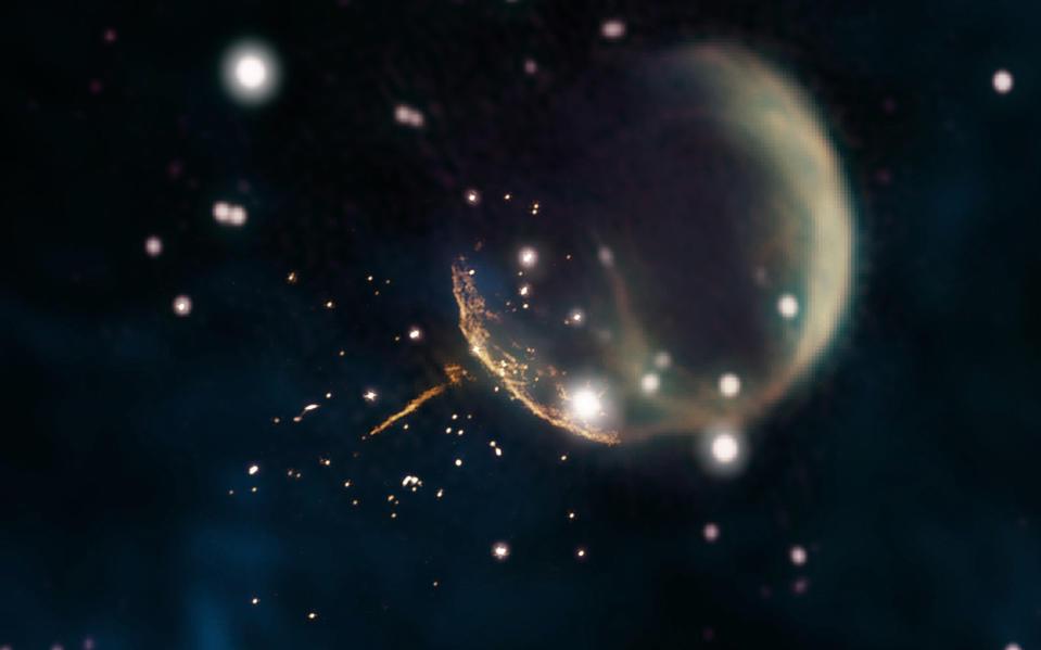 Astronomers have clocked a spinning star at 2