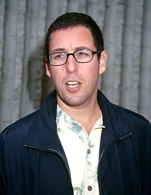 Adam Sandler at the Hollywood premiere of Columbia's Joe Dirt