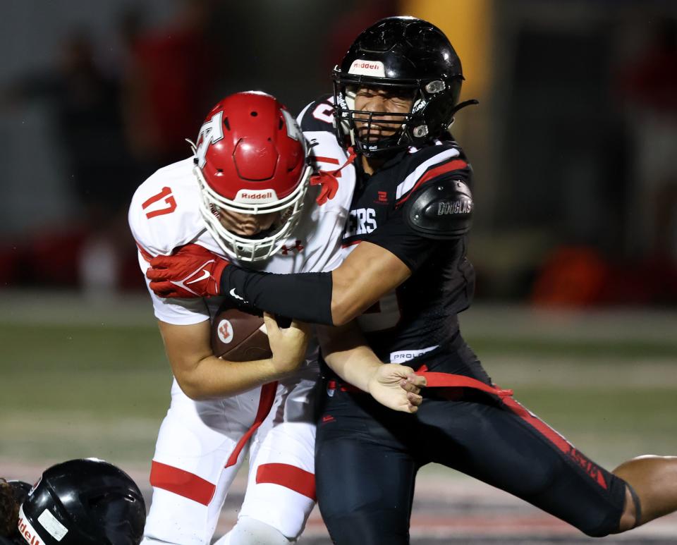 West and American Fork play in Salt Lake City on Friday, Aug. 25, 2023. AF won 45-21. | Scott G Winterton, Deseret News