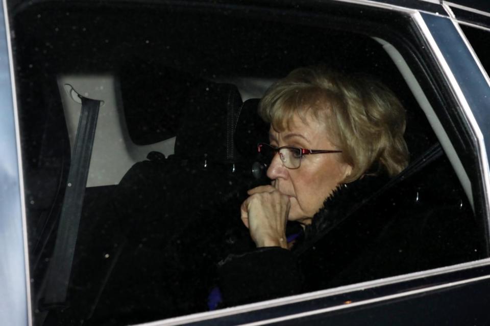 Andrea Leadsom arrives at parliament for the Leadership Confidence Vote (Getty Images)