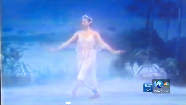 Lorraine Graves performs as a ballerina (Courtesy of Lorraine Graves)