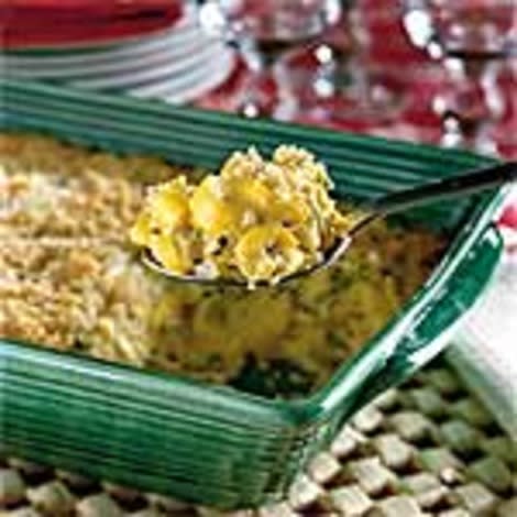 Two-Cheese Squash Casserole