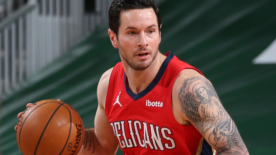 New Orleans have traded sharpshooter JJ Redick to the Dallas Mavericks. (Photo by Gary Dineen/NBAE via Getty Images).