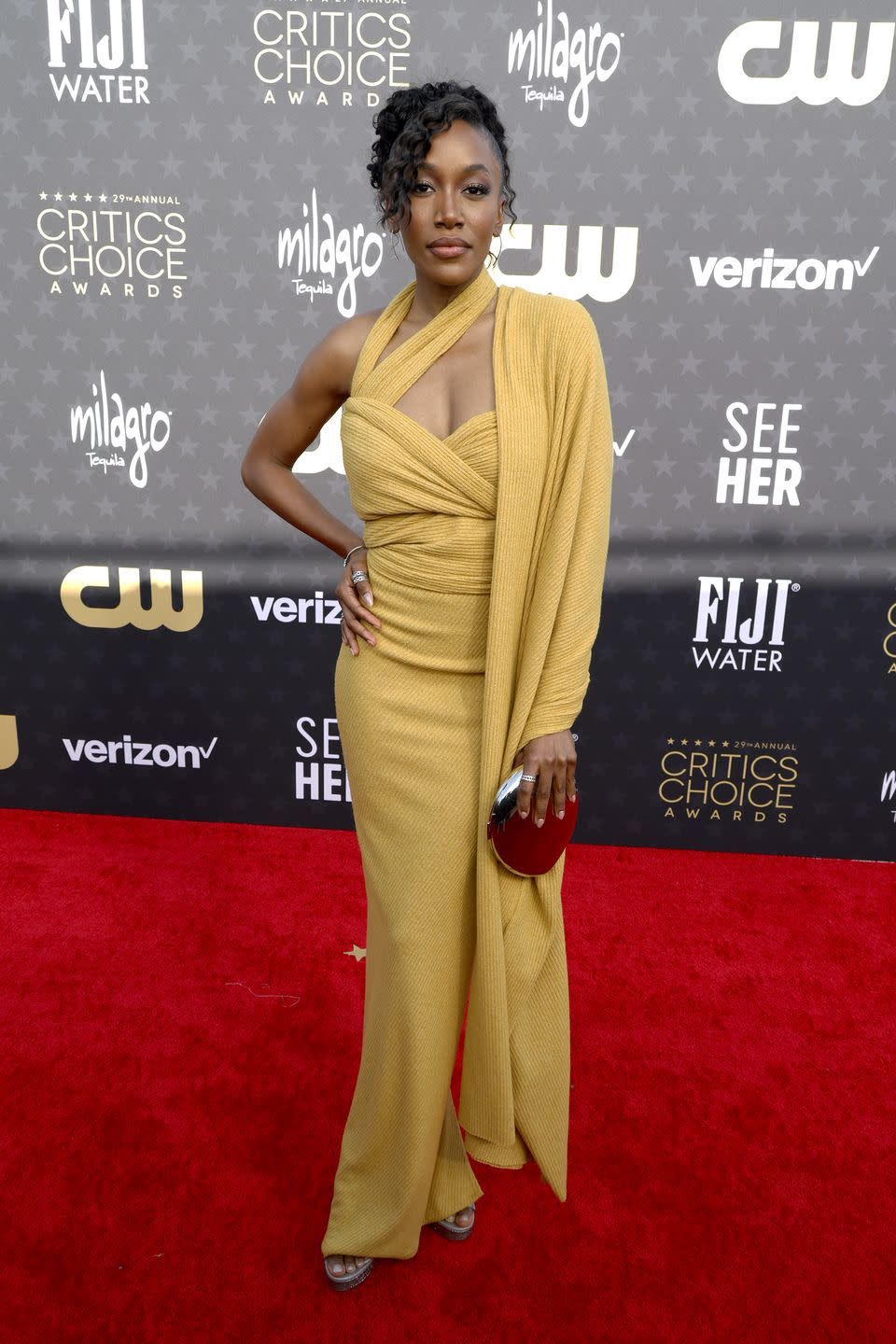 santa monica, california january 14 lauren e banks attends the 29th annual critics choice awards at barker hangar on january 14, 2024 in santa monica, california photo by frazer harrisongetty images