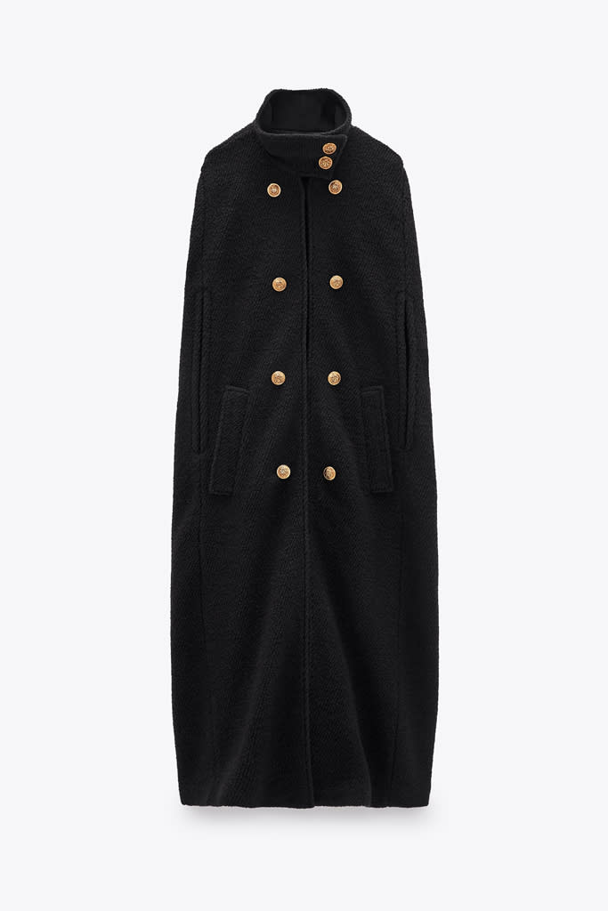 Cape en laine Zara