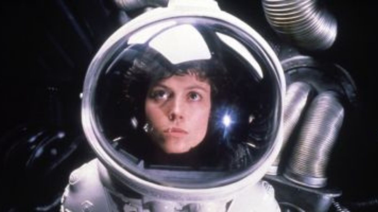  Sigourney Weaver in Alien. 