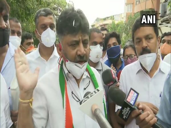 Karnataka Congress chief DK Shivakumar (file photo)