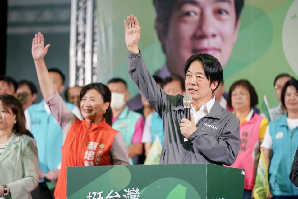 民進黨總統參選人賴清德對國家的定位最清楚，曾公開表達他是「務實台獨工作者」，符合台灣主流意識及民主化發展趨勢。示意圖／賴清德粉專