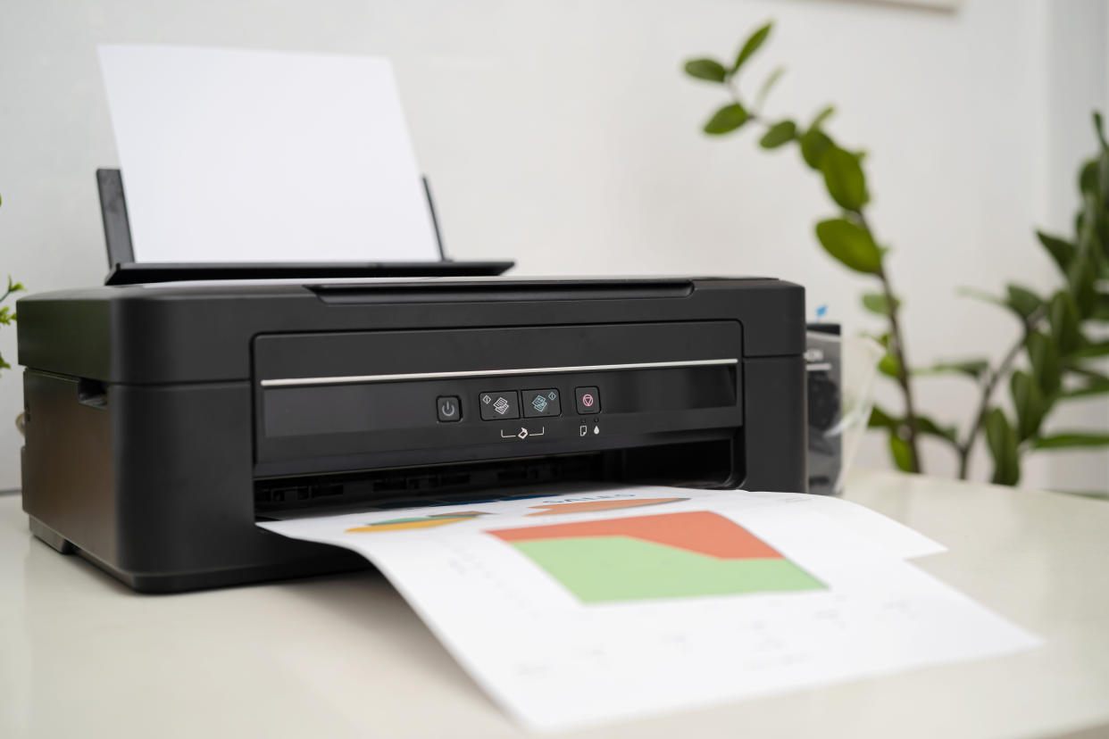 In our roundup, you'll find corded and wireless printers across a range of sizes and budgets. (Getty)