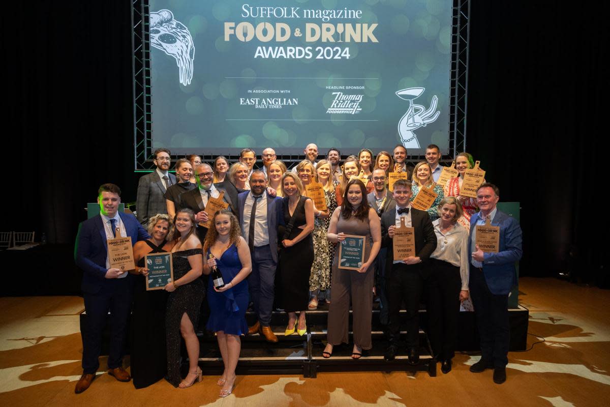 The winners of the Suffolk Food & Drink Awards 2024 <i>(Image: Matthew Potter Photographer and  Videographer)</i>