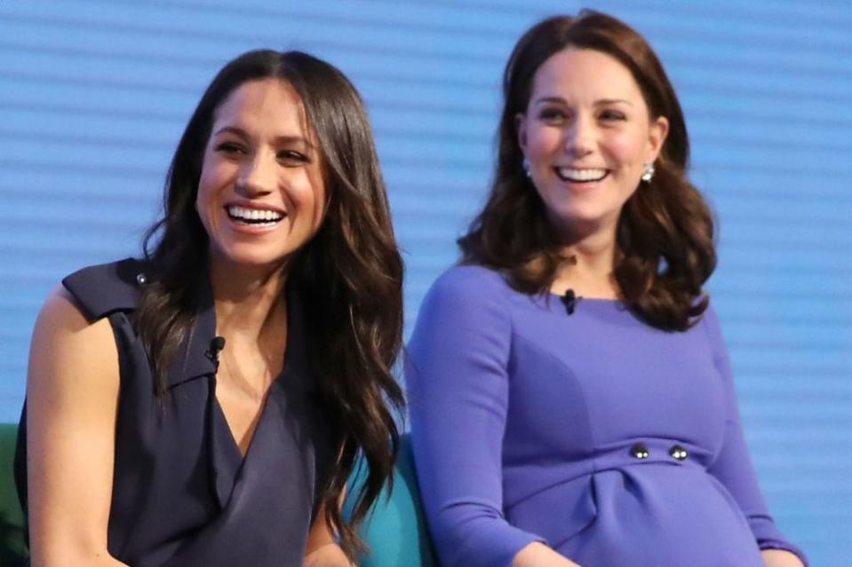 Meghan Markle and Kate Middleton