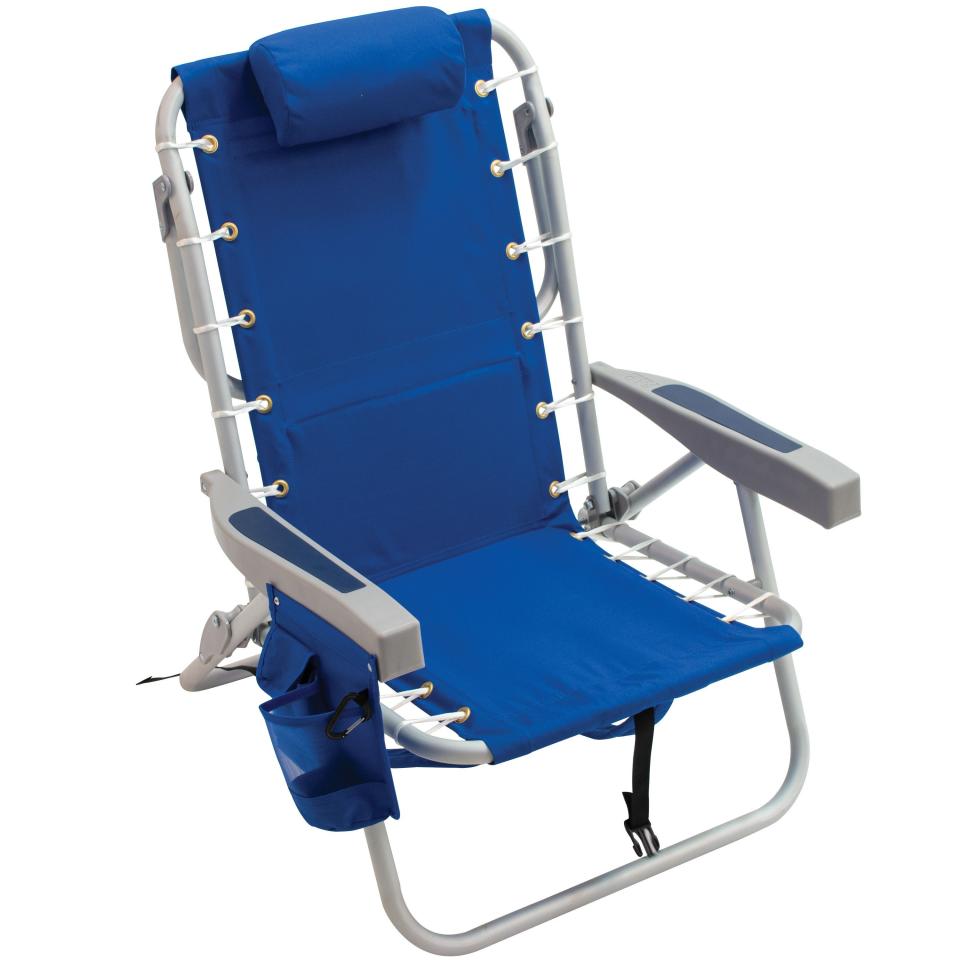 8) Rio Premium 5-Position Aluminum Lace Up Chair