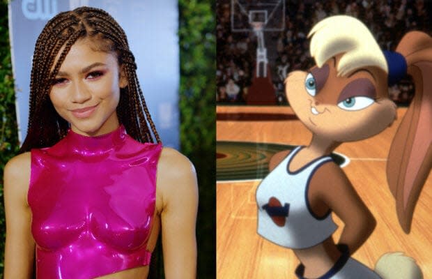 Zendaya Voices Lola Bunny In New ‘space Jam A New Legacy’ Teaser Video