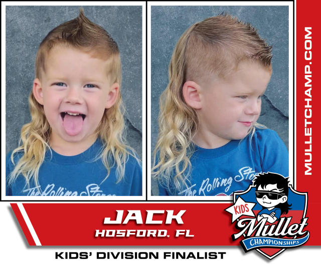 At Age 6, The Amazing 2023 Kids Mullet Champion Has Even More Heart Than  Hair! – InspireMore