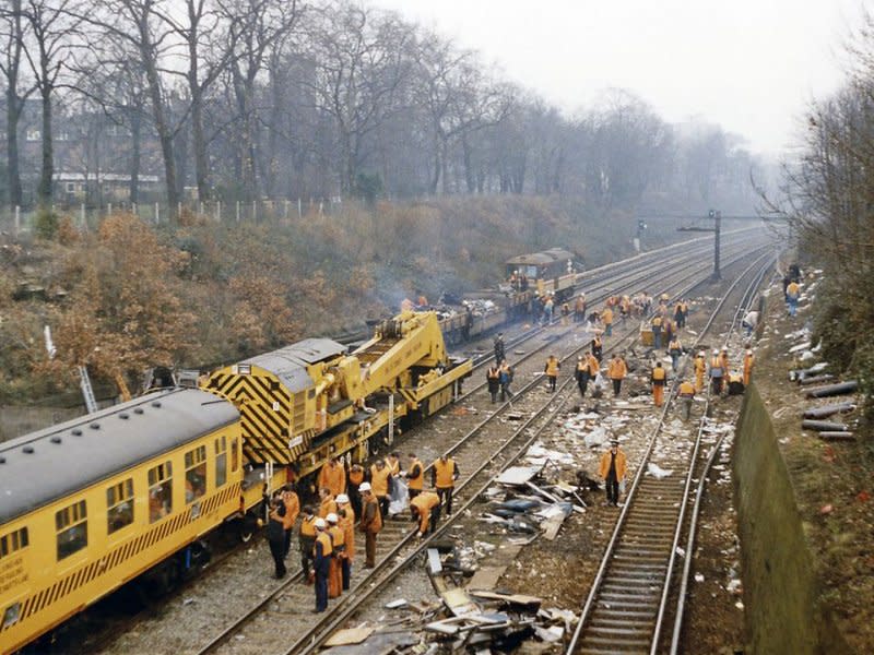 On December 12, 1988, three trains collided in London, killing 40 people, Britain's worst railway accident in 21 years. File Photo by Ben Brooksbank/Wikimedia Commons