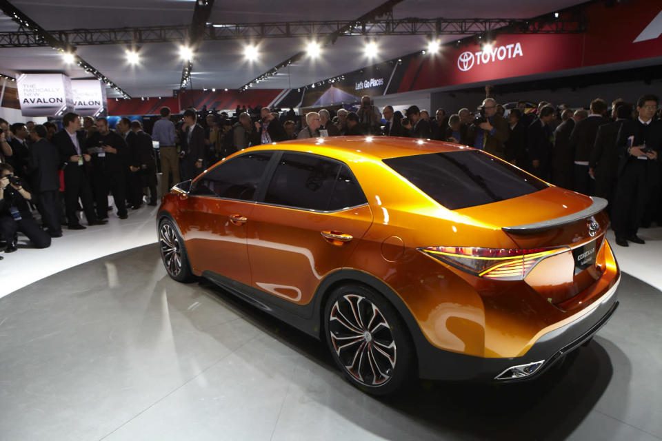 Rear of the Toyota Corolla Furia concept