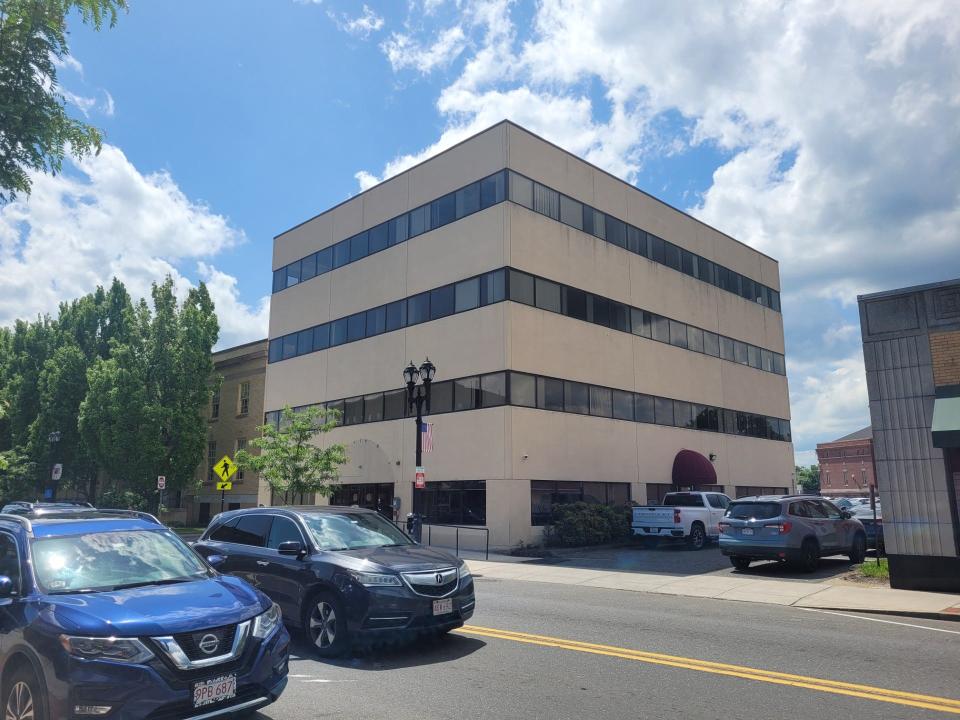 This building at 188 Concord St. in Framingham will serve as the headquarters for a regional dispatch center for Framingham and Natick.