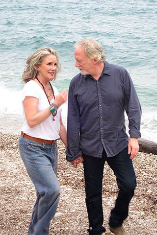 <p>Melissa Gilbert/instagram</p> Melissa Gilbert and husband Timothy Busfield in 2023.