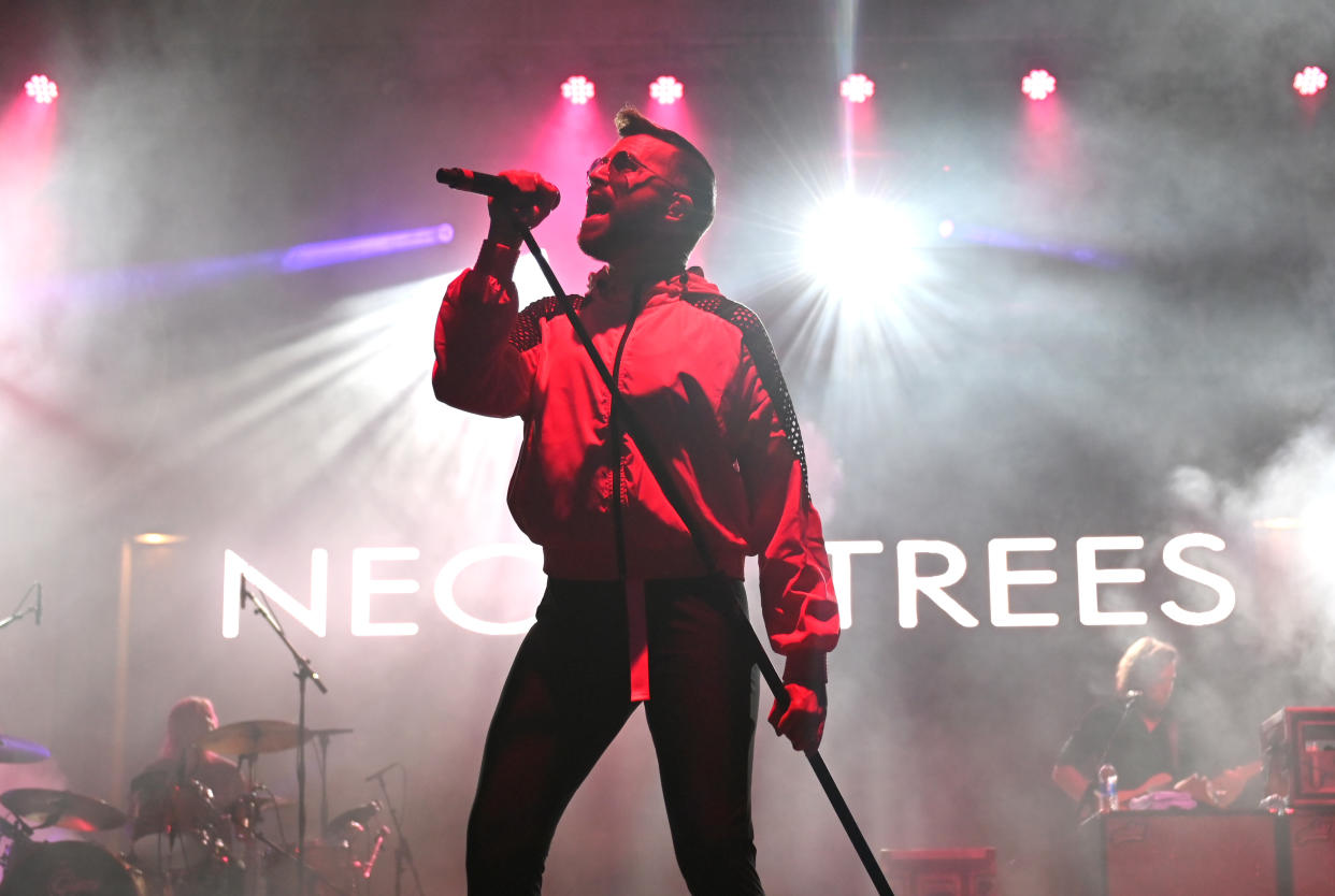 Tyler Glenn and Neon Trees perform at Nashville Pride in 2019. (Photo by Jason Kempin/Getty Images)