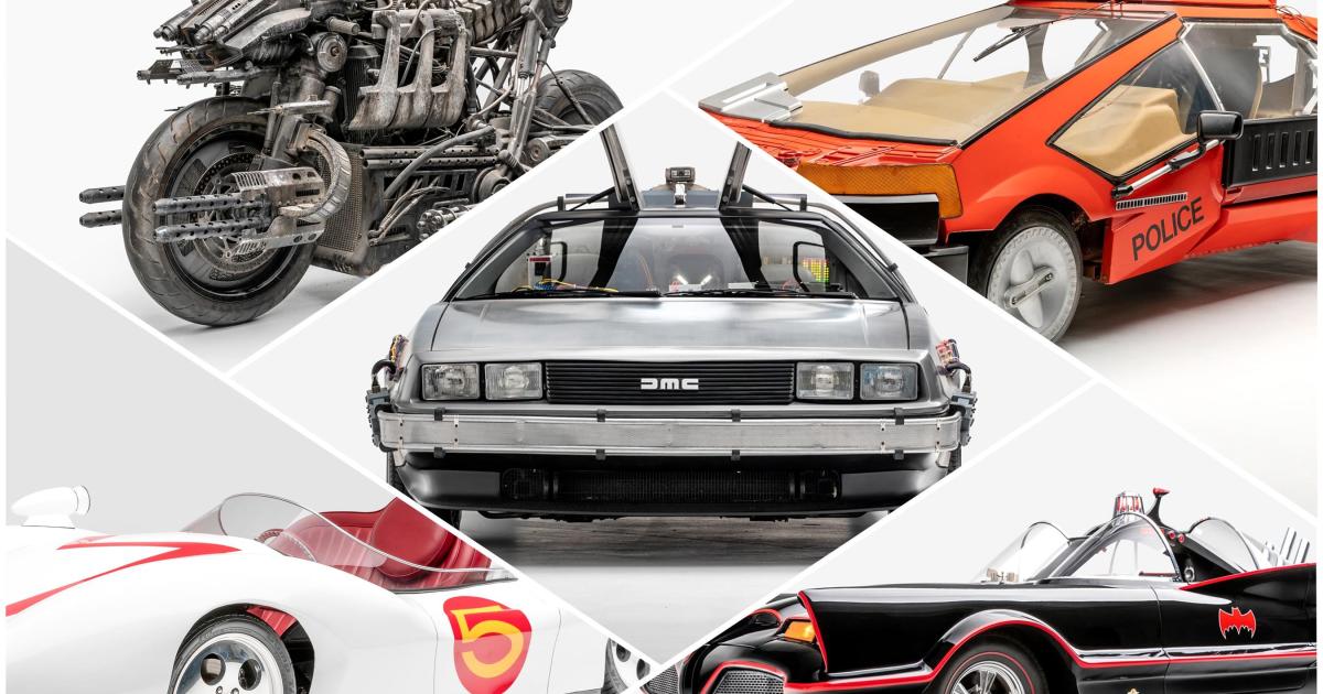 From Batman to Black Panther, this exhibit features cars from your