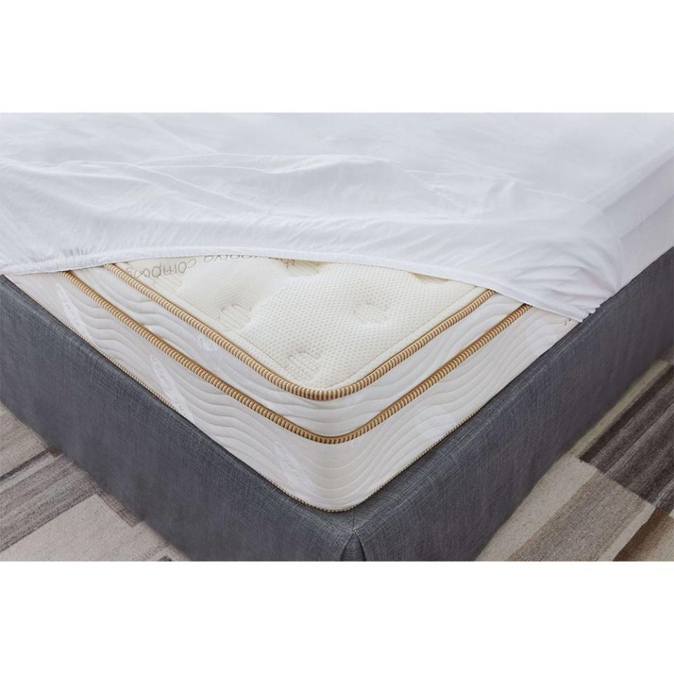 <p><a href="https://go.redirectingat.com?id=74968X1596630&url=https%3A%2F%2Fwww.saatva.com%2Fbedding%2Fwaterproof-mattress-protector%3Fcoupon%3Dfrifvwdywrnmluog&sref=https%3A%2F%2Fwww.bestproducts.com%2Fhome%2Fg43906246%2Fsaatva-memorial-day-sale-may-2023%2F" rel="nofollow noopener" target="_blank" data-ylk="slk:Shop Now;elm:context_link;itc:0;sec:content-canvas" class="link ">Shop Now</a></p><p>Waterproof Queen Mattress Protector</p><p>$140.00</p><p>saatva.com</p>