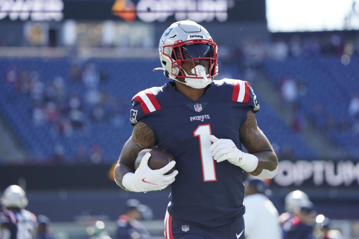 Patriots WR N'Keal Harry, CB Shaun Wade among inactives vs. Panthers