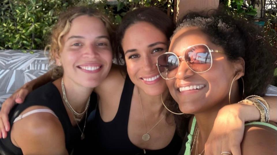 Meghan celebrated her birthday with close friends, Cleo Wade and Kadi Lee