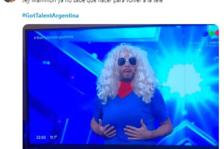 Las redes sociales estallaron de memes tras la parición de un personaje similar a Estelita en Got Talent Argentina