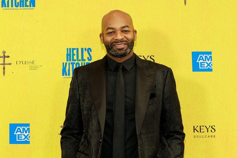 Brandon Victor Dixon attends “Hell’s Kitchen” Broadway opening night at Shubert Theatre on April 20, 2024 in New York City. - Photo: Jason Mendez (Getty Images)