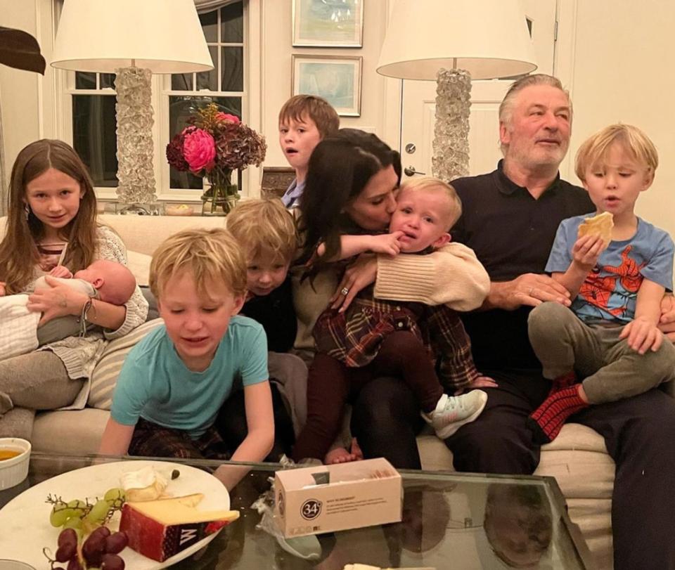 Hilaria Baldwin, Alec Baldwin, familia, niños