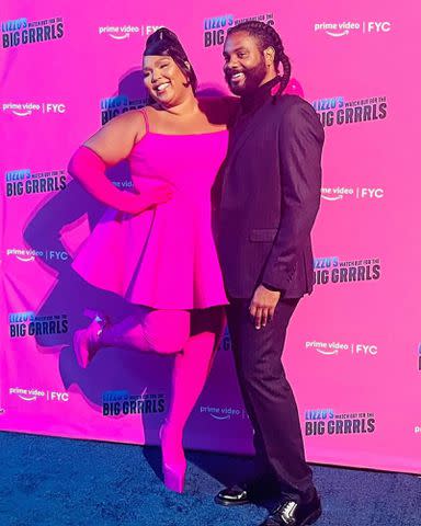 Lizzo/Instagram Lizzo and her boyfriend