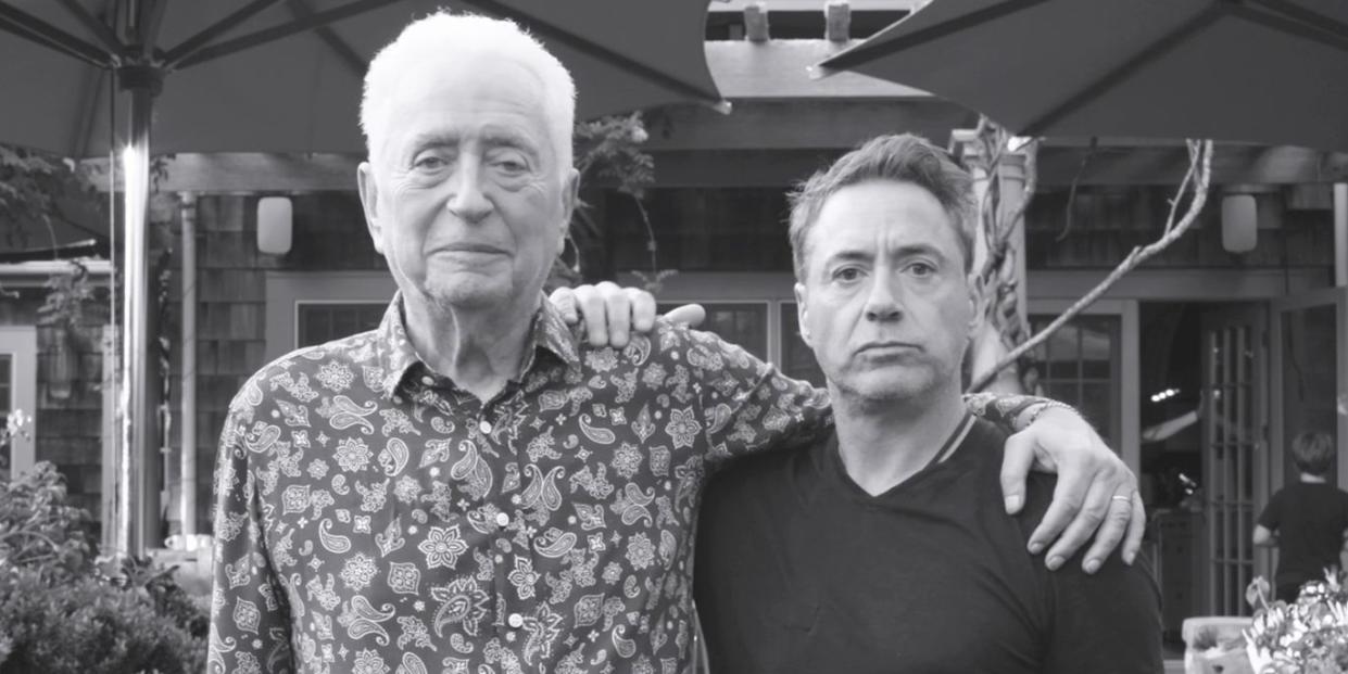 robert downey sr and robert downey jr in sr