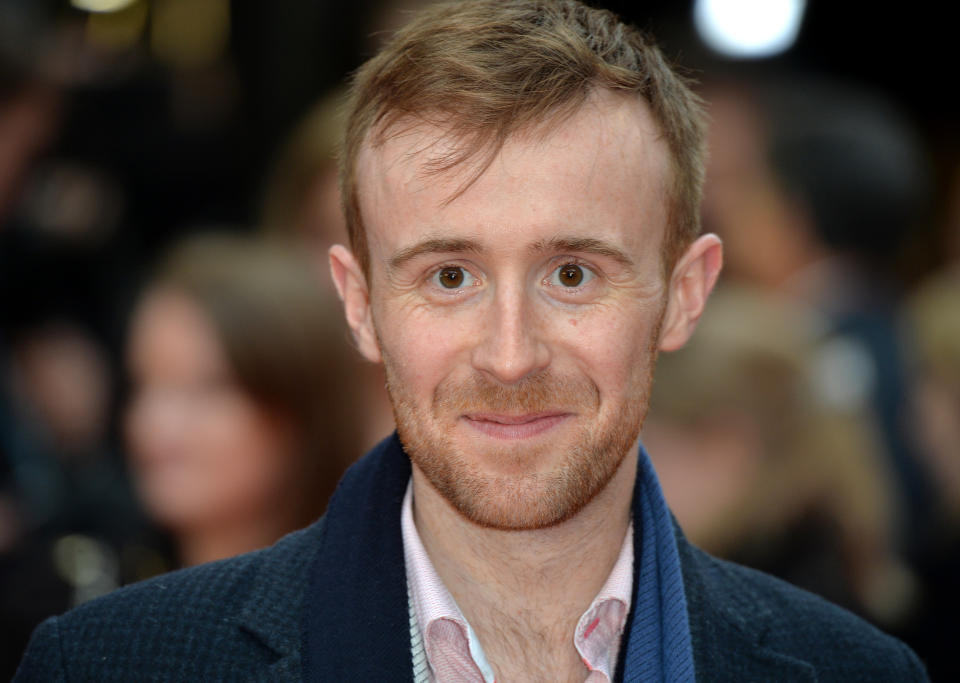 LONDON, ENGLAND - APRIL 11:  John Heffernan attends the UK premiere of 