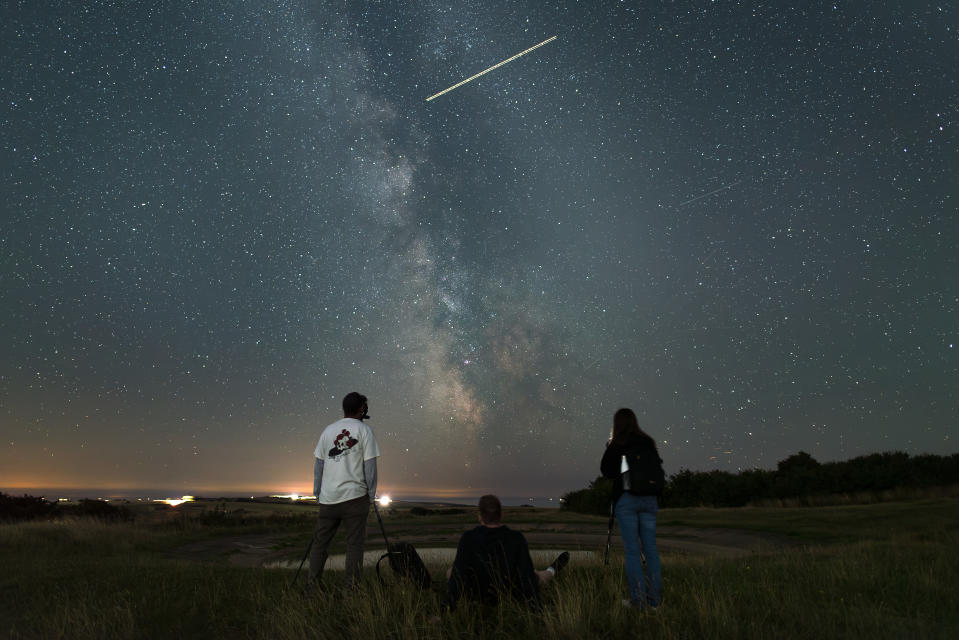 A Sky Full Of Stars by Lorcan Taylor-Hood was runner-up in the Nature At Night section (Lorcan Taylor-Hood/SDNPA/PA)