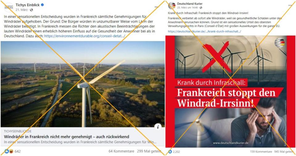 <span>Facebook-Screenshots der Behauptung: 22. April 2024</span>