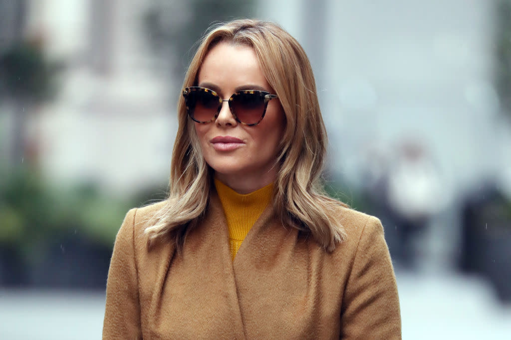 Amanda Holden has shared an image of her Christmas prep to Instagram, pictured here in November 2020. (Getty Images)