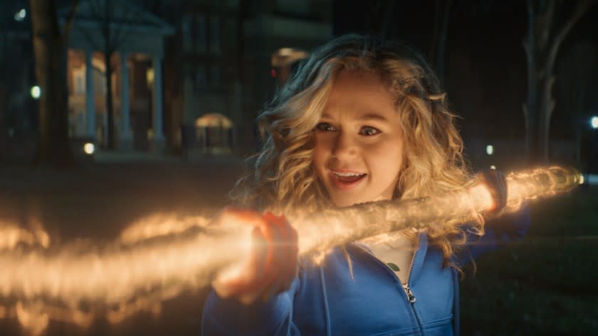 Brec Bassinger in "DC's Stargirl" on The CW.